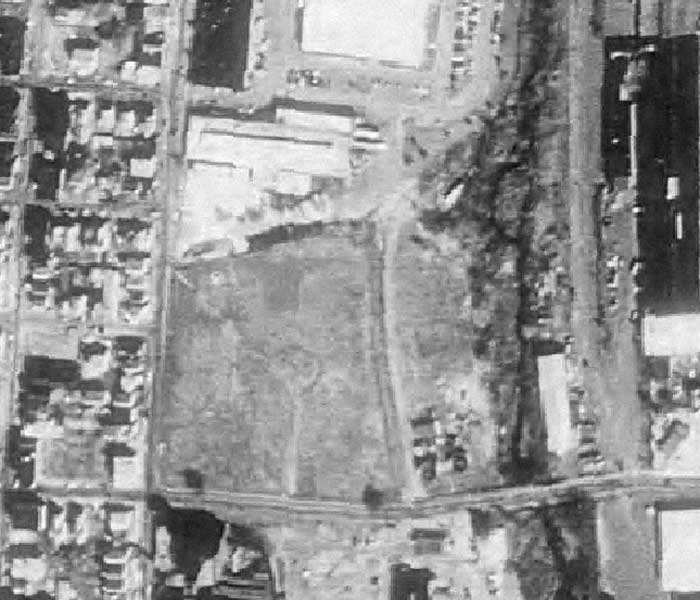 1991 Aerial View of East Bridgeport & St. Augustine Cemetery